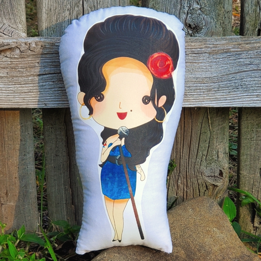 Amy Winehouse Pillow Pal. New.